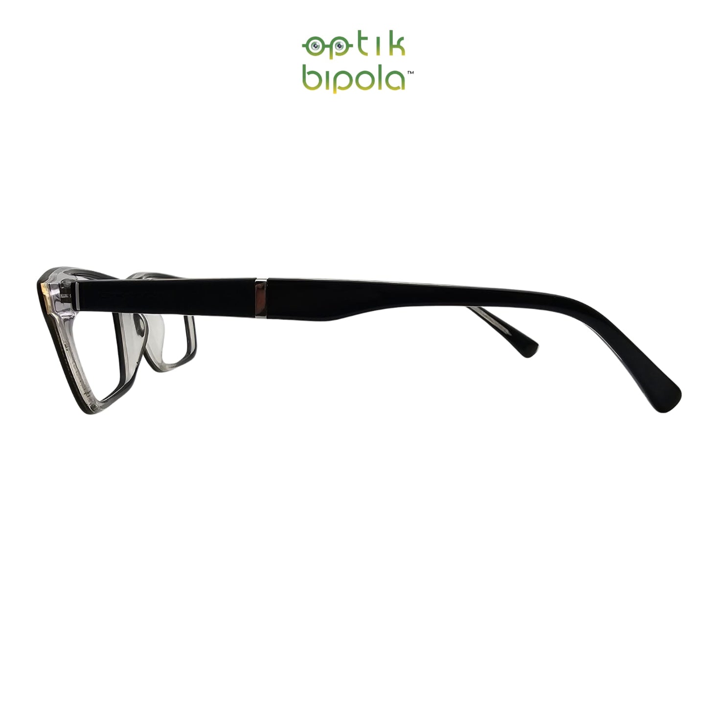 Frame Kacamata Oxydoo 752 Black/Aqua Pria