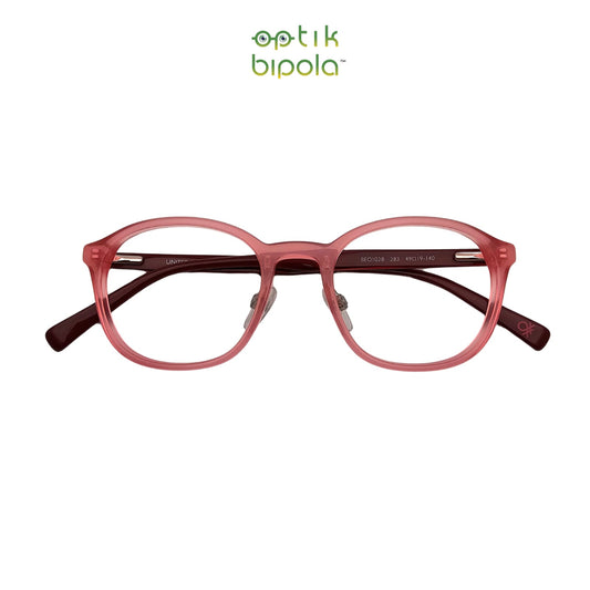 Frame Kacamata Original United Colors of Benetton BEO1028 c.283 Wanita Pink/Red