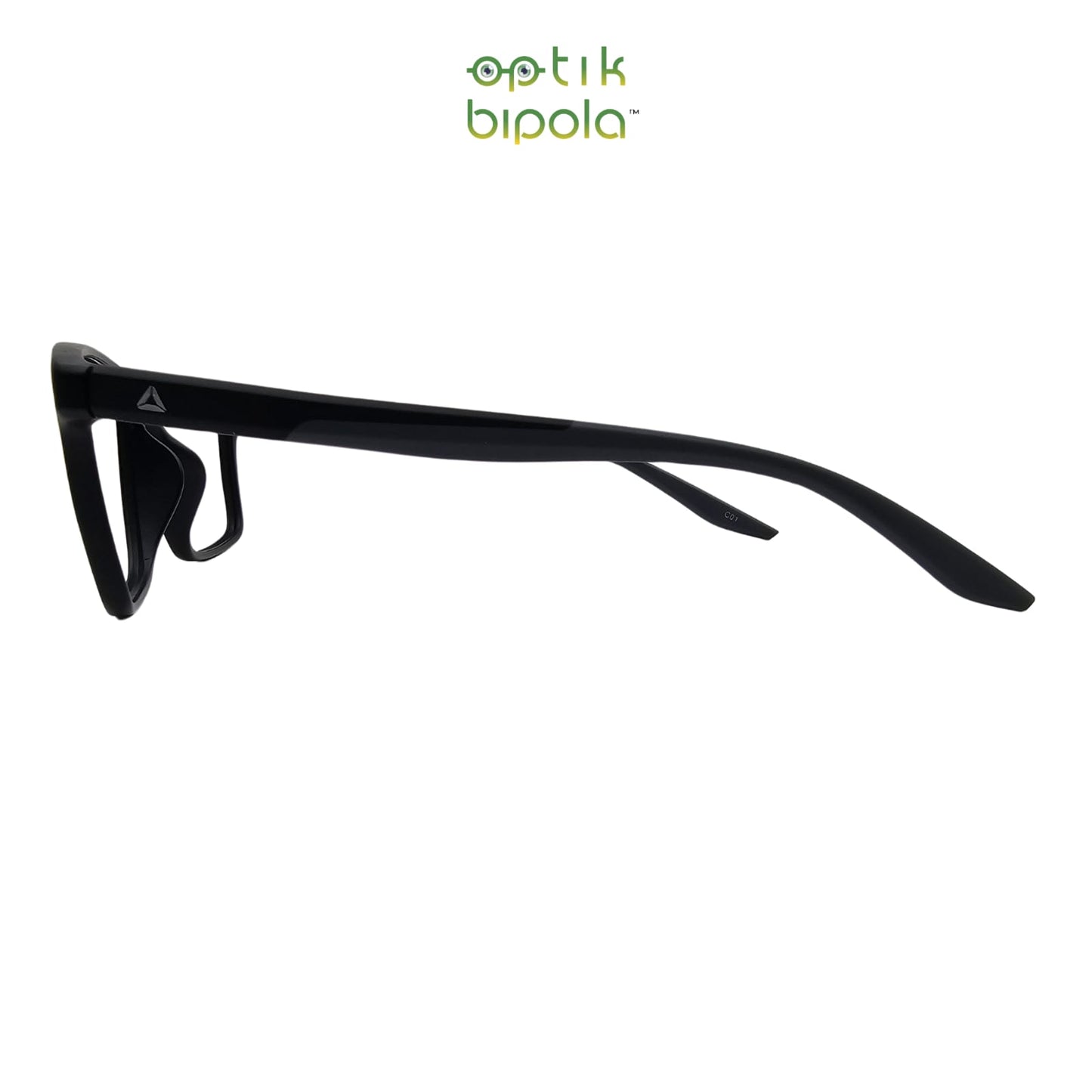 Frame Kacamata Reebok 1206 C.01 Black/Grey Pria