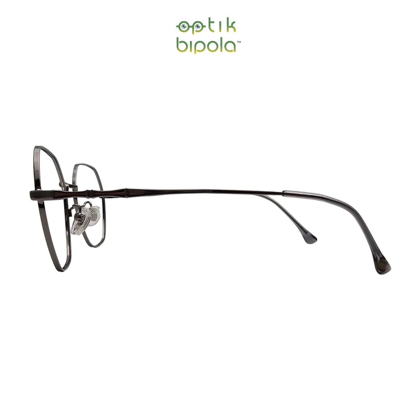 Frame Kacamata Keladun 19066 Unisex Pria Wanita Silver