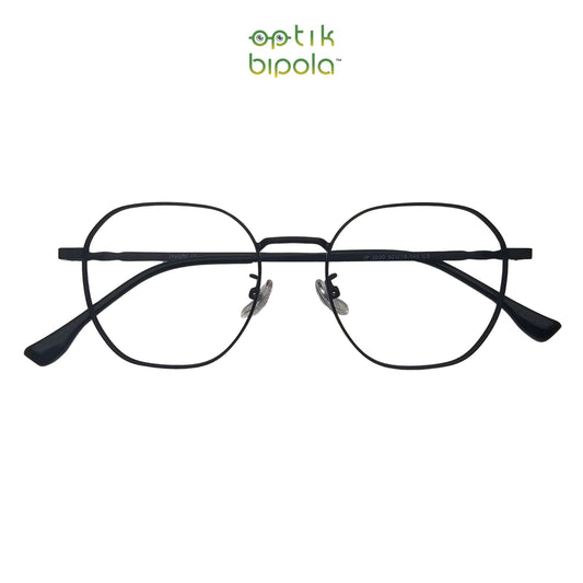 Frame Kacamata Insight 3030 Unisex Pria Wanita Black