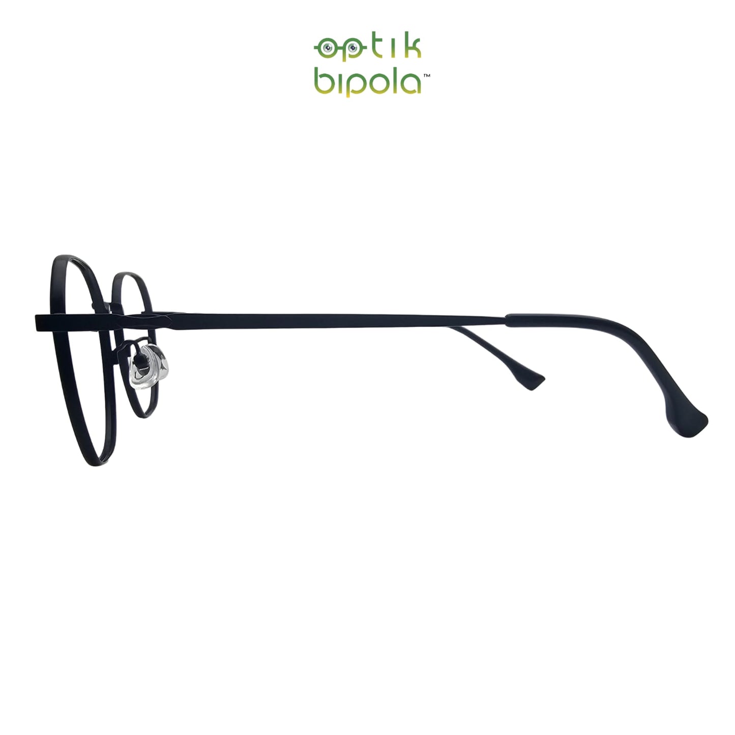 Frame Kacamata Insight 3030 Unisex Pria Wanita Black