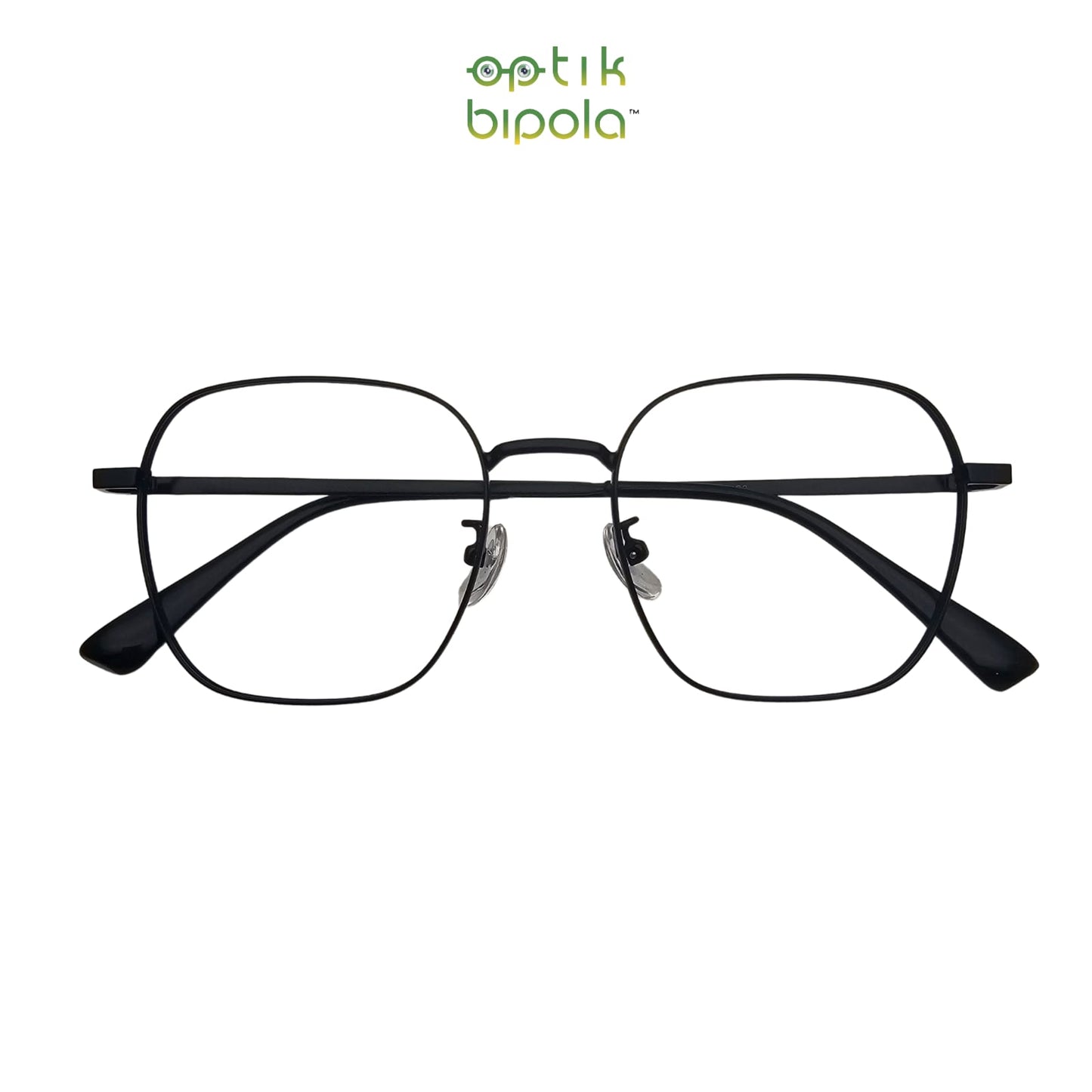Frame Kacamata Insight 3059 Unisex Pria Wanita Black