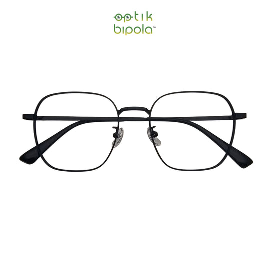 Frame Kacamata Insight 3059 Unisex Pria Wanita Black