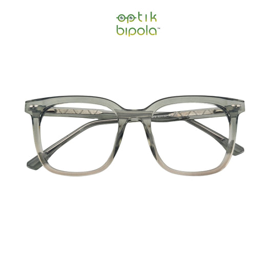 Frame Kacamata Panamic 3375 Green/Gradient Transparent Unisex Pria Wanita
