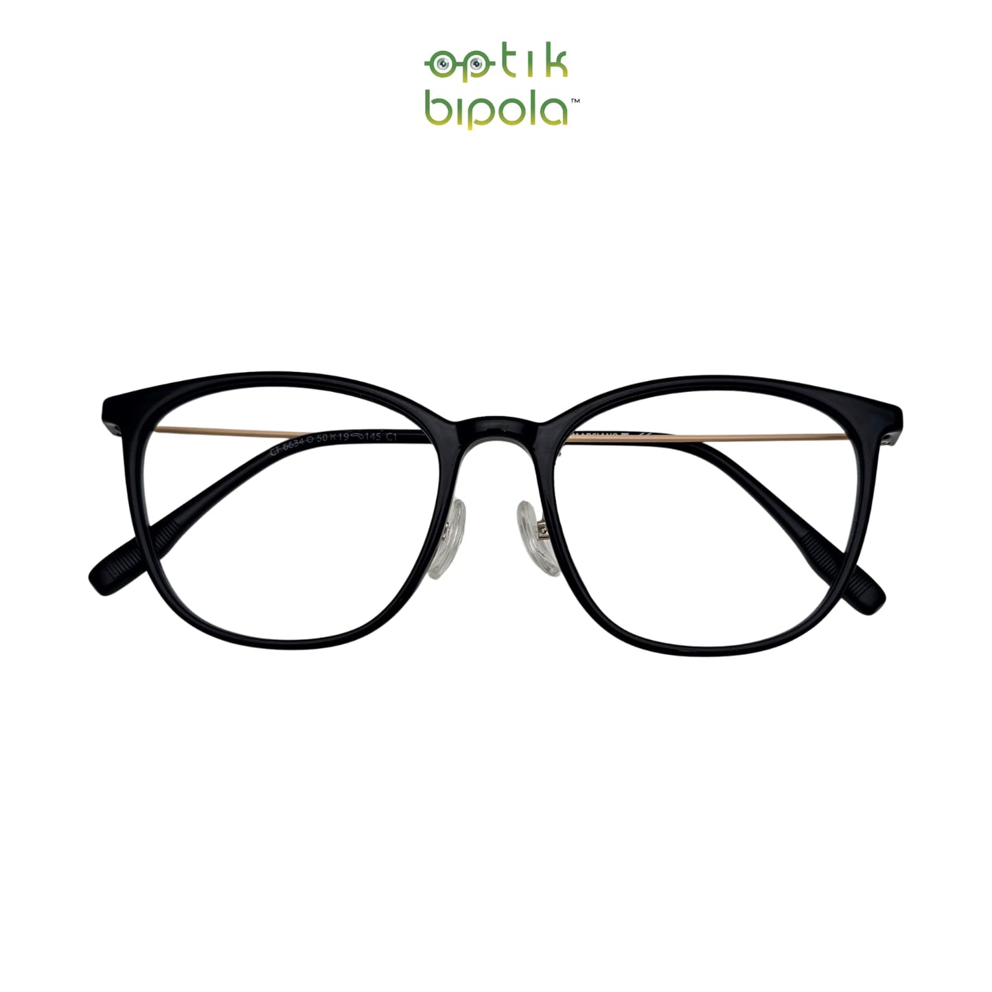 Frame Kacamata Marciano 6634 Wanita Black