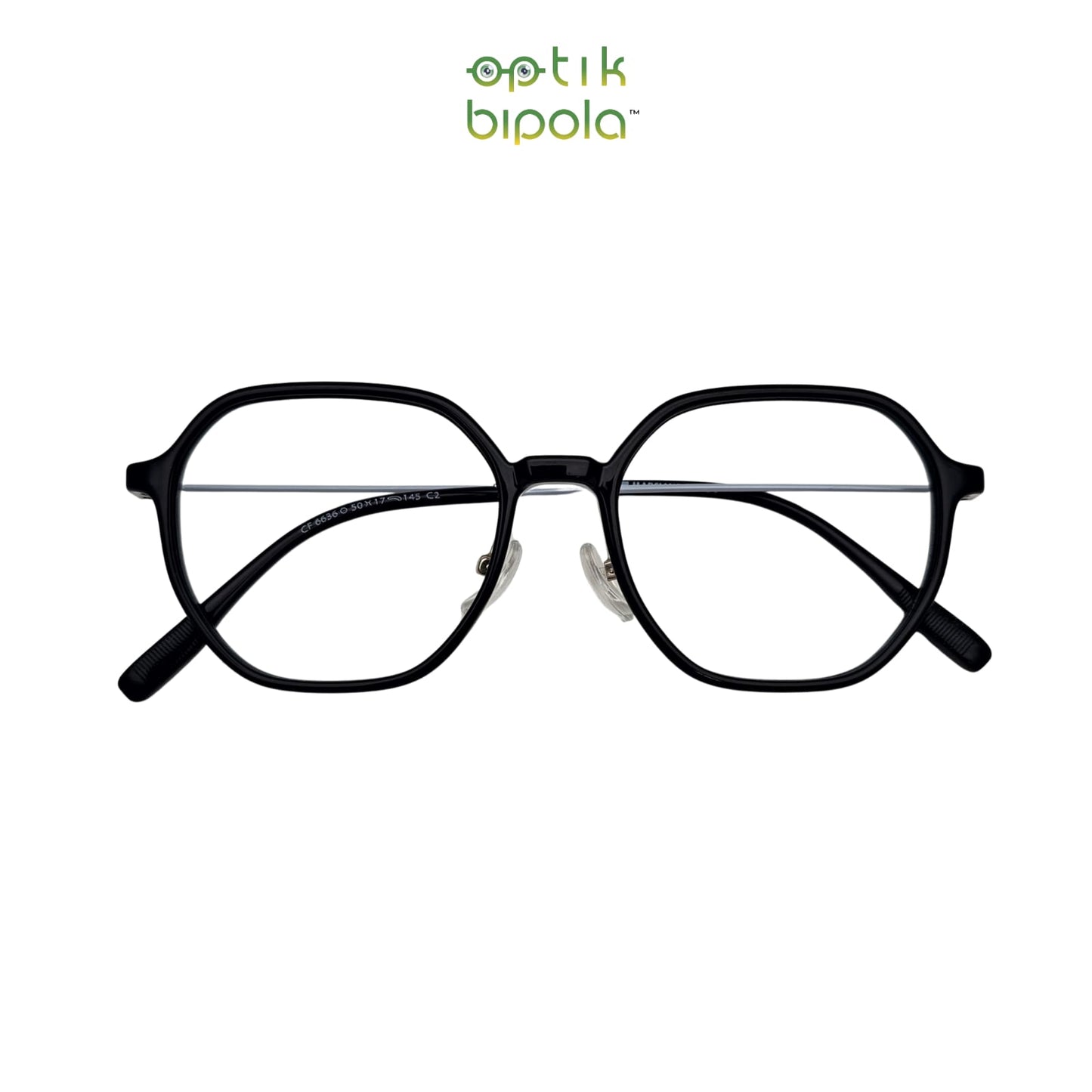 Frame Kacamata Marciano 6636 Unisex Pria Wanita Black/Blue