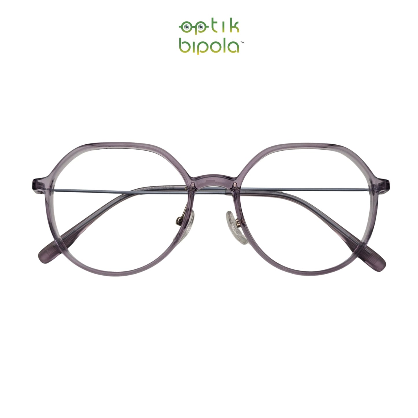 Frame Kacamata Marciano 6638 Wanita Purple Transparent