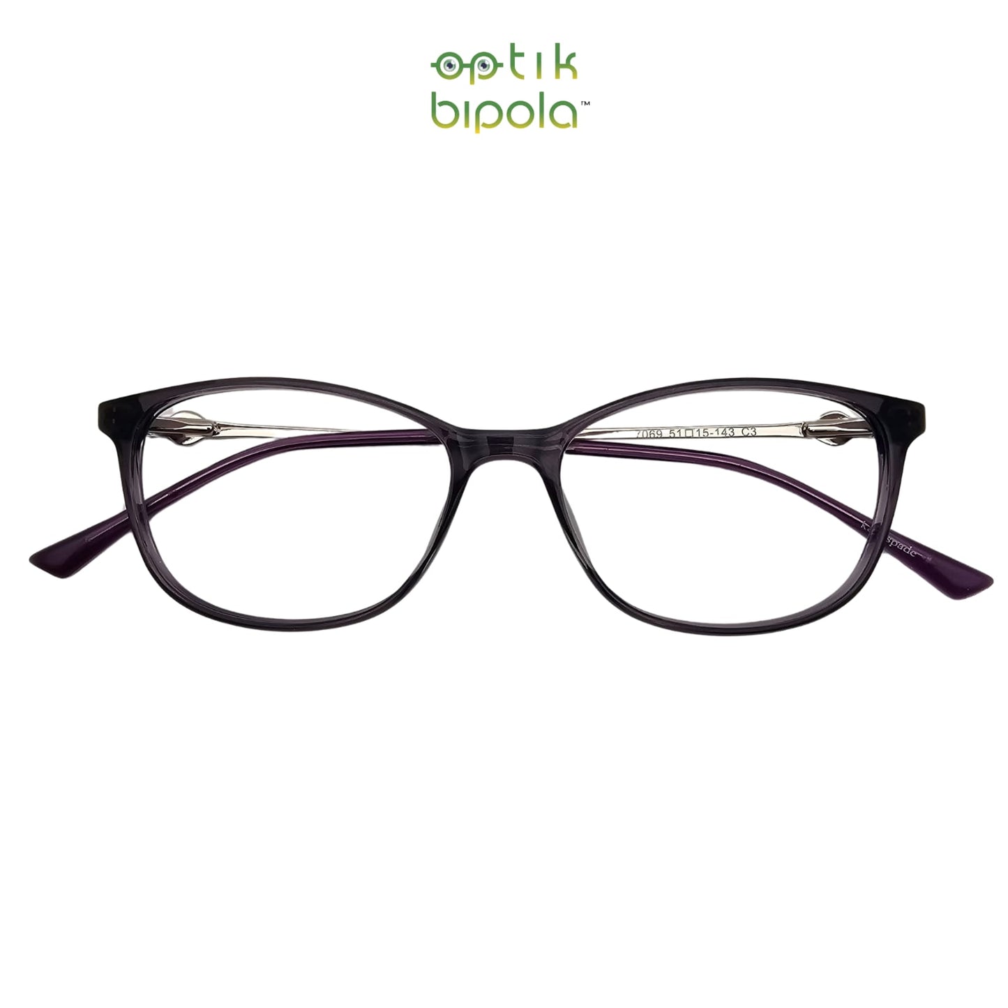 Frame Kacamata KSPD 7069 C.3 Wanita Purple