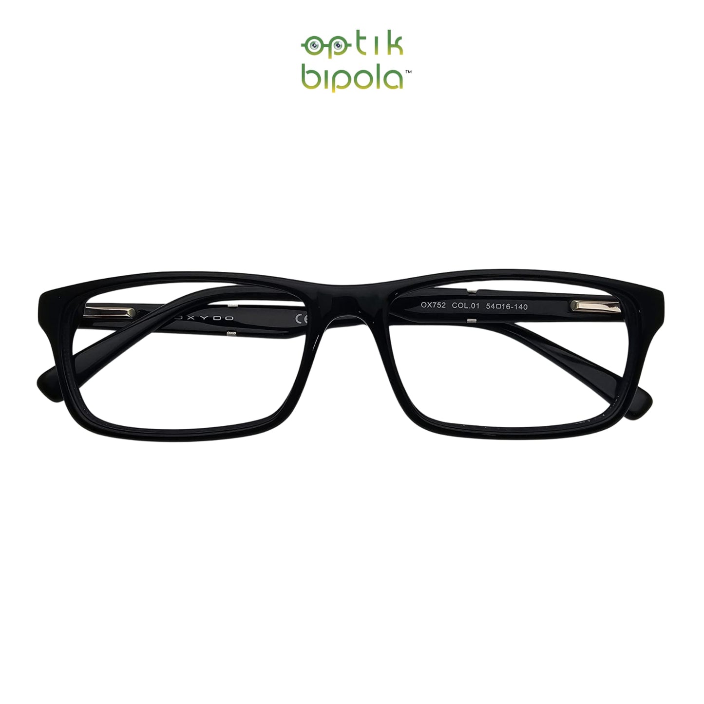 Frame Kacamata Oxydoo 752 Black Pria