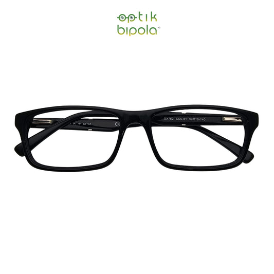 Frame Kacamata Oxydoo 752 Black Pria
