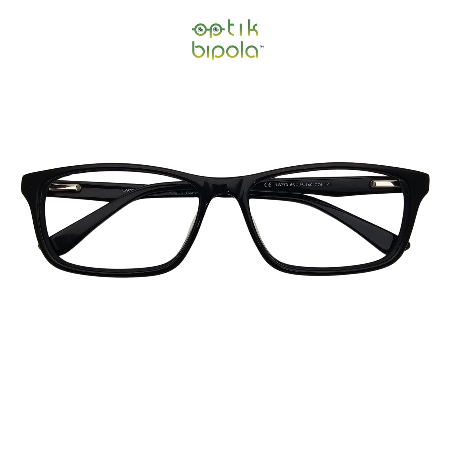 Frame Kacamata Lacoste 773 Black Pria