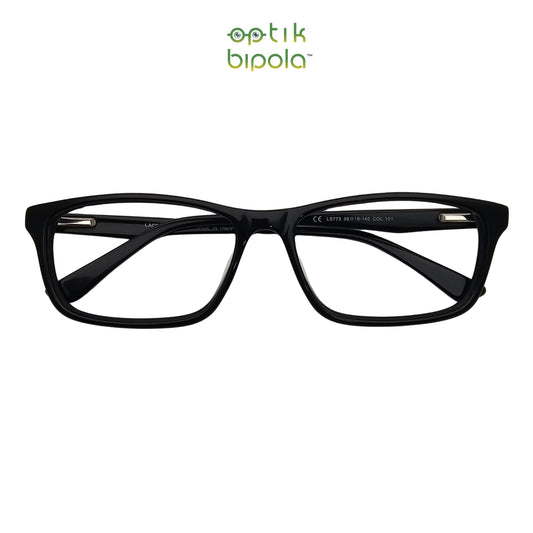 Frame Kacamata Lacoste 773 Black Pria