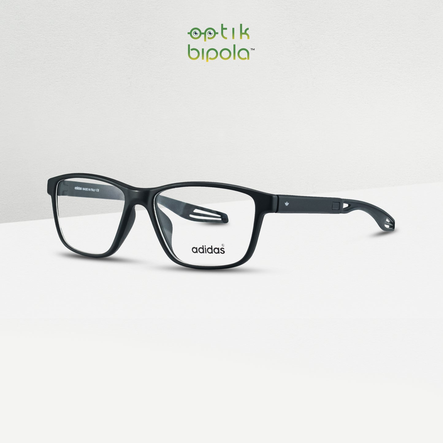 Frame Kacamata Sport Adidas 54 Unisex Pria / Wanita Black