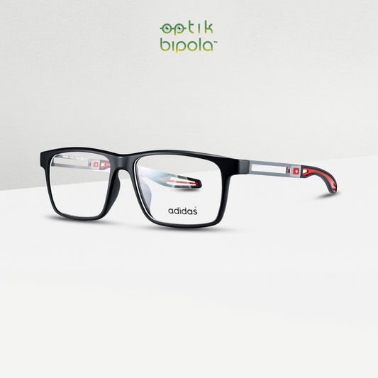 Frame Kacamata Sport Adidas 63 Unisex Pria Wanita Black/Red