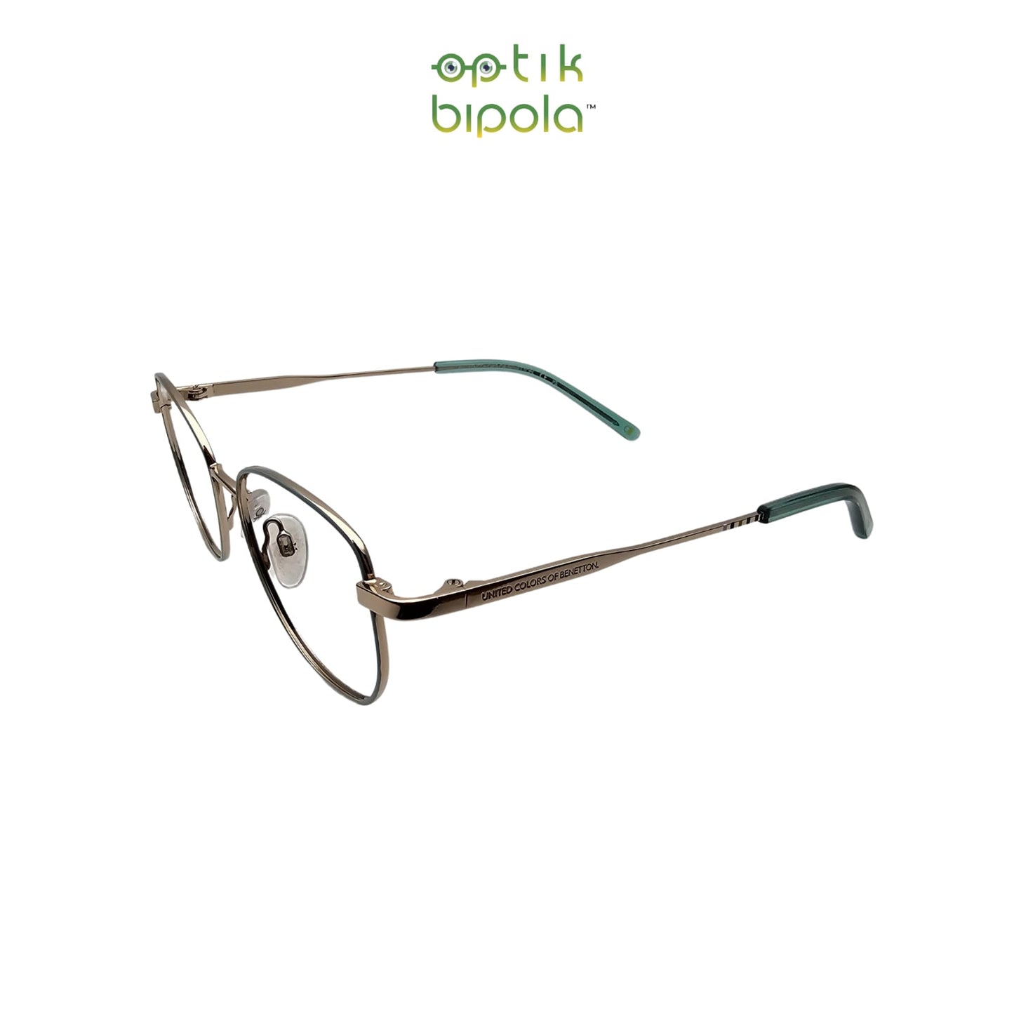 Frame Kacamata Original United Colors of Benetton BEO3080 c.465 Wanita Hijau