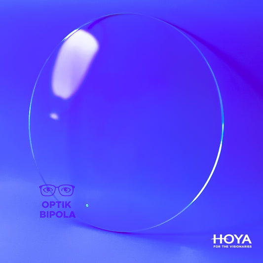 Lensa HOYA Single Vision Stellify 1.60 Aspheric HVP + BC (Penipisan 20%)