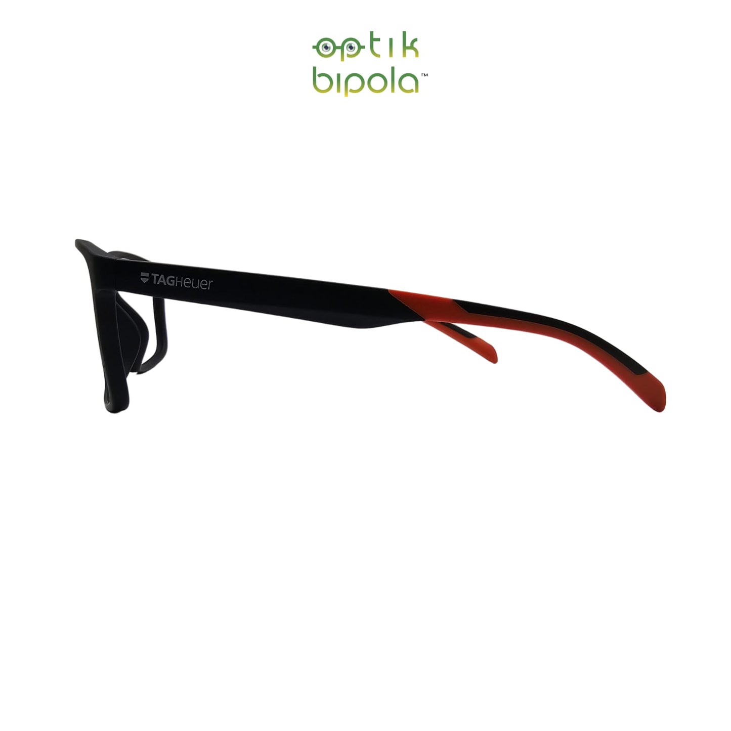 Frame Kacamata Tag Heuer 555 Black/Orange Pria